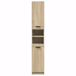 VidaXL 849656 miroir de salle de bain et armoire de rangement pour évier - Vue supplémentaire 4