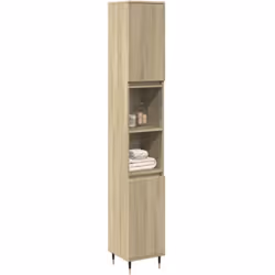 Cette armoire de salle de bain est un excellent supplément à votre salle de bain, ce qui lui donne une apparence ordonnée et  ...
