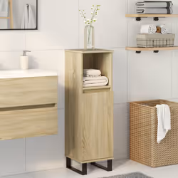 VidaXL 849672 miroir de salle de bain et armoire de rangement pour évier