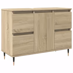 VidaXL 849682, Chêne, Bois, 800 mm, 330 mm, 600 mm, 10 cm