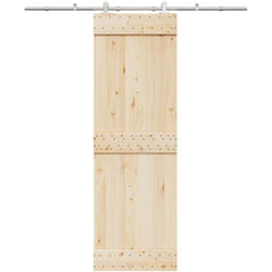 Vidaxl - Kit fixation porte coulissante 200 cm Acier inoxydable Argenté
