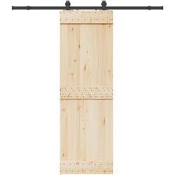 Vidaxl - Kit de quincaillerie de porte coulissante 200 cm Acier Noir