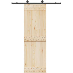 Vidaxl - Kit de quincaillerie de porte coulissante 152,5 cm acier noir