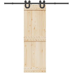Vidaxl - Kit de quincaillerie de porte coulissante 200 cm Acier Noir