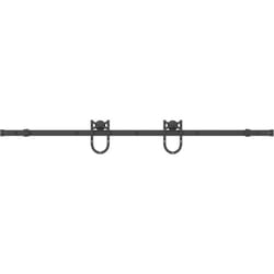 Vidaxl - Kit de quincaillerie de porte coulissante 183 cm Acier Noir