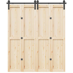 Vidaxl - Kit de quincaillerie de porte coulissante 183 cm Acier Noir