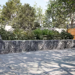Qu'il s'agisse d'aménagement paysager, de décoration extérieure ou de structures fonctionnelles, ce panier gabion offre des p ...