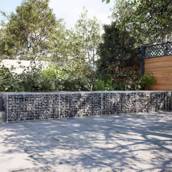Qu'il s'agisse d'aménagement paysager, de décoration extérieure ou de structures fonctionnelles, ce panier gabion offre des p ...