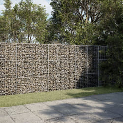 Vidaxl - Panier gabion avec couvercle 300x100x150 cm fer galvanisé