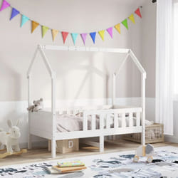 Vidaxl - Cadre de lit d'enfants forme de maison sans matelas pin
