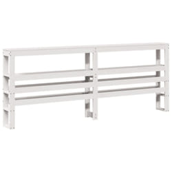 VidaXL 850873 tête de lit et pied de lit Blanc