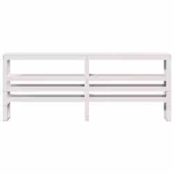 VidaXL 850873 tête de lit et pied de lit Blanc - Vue supplémentaire 3