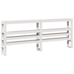 VidaXL 850876 tête de lit et pied de lit Blanc