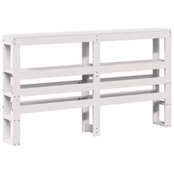 VidaXL 850879, Blanc, Bois de pin, 160 cm, 1660 mm, 82 cm, 190 mm