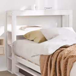 VidaXL 850891 tête de lit et pied de lit Blanc