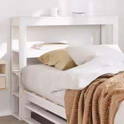 VidaXL 850900 tête de lit et pied de lit Blanc