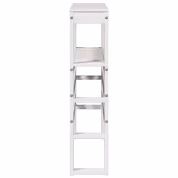 VidaXL 850900 tête de lit et pied de lit Blanc - Vue supplémentaire 5