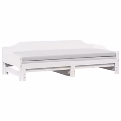 VidaXL 850903 canapé lit sofa Blanc