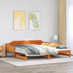 VidaXL 850907 canapé lit sofa Marron - Vue supplémentaire 3