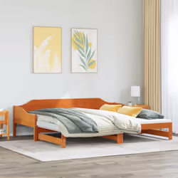 VidaXL 850910 canapé lit sofa Marron - Vue supplémentaire 4