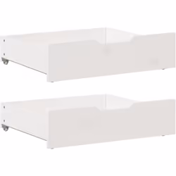 Ces tiroirs sous le lit offrent une solution de rangement pratique et peu encombrante, vous aidant à garder vos objets bien r ...