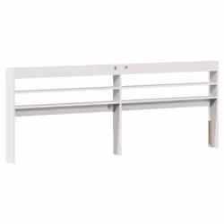 VidaXL 850939 tête de lit et pied de lit Blanc - Vue supplémentaire 4
