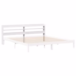 VidaXL 850939 tête de lit et pied de lit Blanc - Vue supplémentaire 5