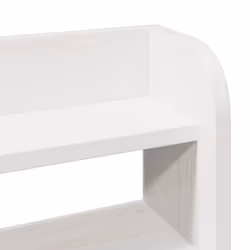 VidaXL 850942 tête de lit et pied de lit Blanc - Vue supplémentaire 6