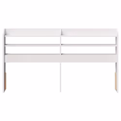 VidaXL 850945 tête de lit et pied de lit Blanc
