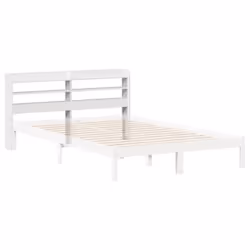VidaXL 850945 tête de lit et pied de lit Blanc - Vue supplémentaire 5