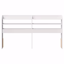 VidaXL 850948 tête de lit et pied de lit Blanc