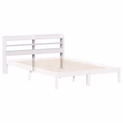 VidaXL 850948 tête de lit et pied de lit Blanc - Vue supplémentaire 6