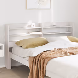 VidaXL 850957 tête de lit et pied de lit Blanc