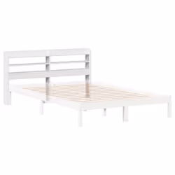 VidaXL 850957 tête de lit et pied de lit Blanc - Vue supplémentaire 5