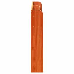 VidaXL 850958 tête de lit et pied de lit Marron - Vue supplémentaire 4
