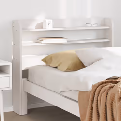 VidaXL 850966 tête de lit et pied de lit Blanc