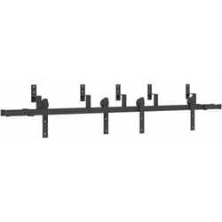 Vidaxl - Kit de quincaillerie de porte coulissante 200 cm Acier Noir