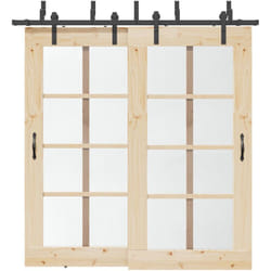 Vidaxl - Kit de quincaillerie de porte coulissante 213,5 cm acier noir