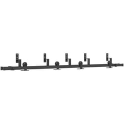 Vidaxl - Kit de quincaillerie de porte coulissante 213,5 cm acier noir