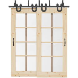 Vidaxl - Kit de quincaillerie de porte coulissante 183 cm Acier Noir