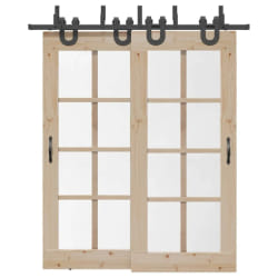 VidaXL Kit Quincaillerie Porte Coulissante 200 cm