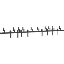 Vidaxl - Kit de quincaillerie de porte coulissante 305 cm acier noir