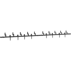vidaXL Kit de quincaillerie de porte coulissante 427 cm acier noir