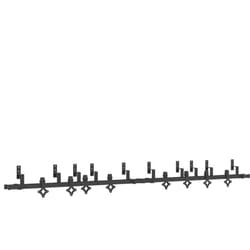 Vidaxl - Kit de quincaillerie de porte coulissante 305 cm acier noir