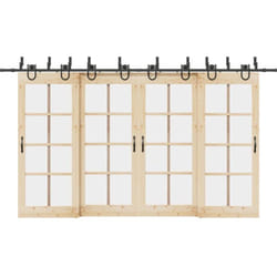 Vidaxl - Kit de quincaillerie de porte coulissante 400 cm acier noir
