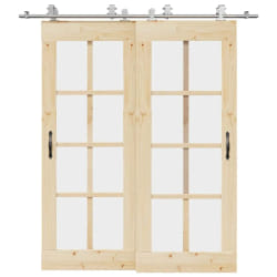 vidaXL Kit de fixation porte coulissante 200 cm - Argenté