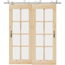 Kit fixation porte coulissante 200 cm Acier inoxydable Argenté - Vidaxl