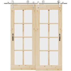 Vidaxl - Kit fixation porte coulissante 200 cm Acier inoxydable Argenté