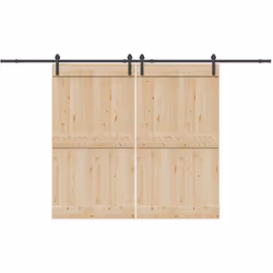 Ce kit de quincaillerie pour portes coulissantes est idéal pour rallonger la longueur des rails de vos portes coulissantes pl ...