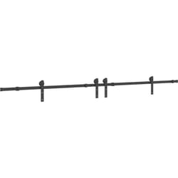 Vidaxl - Kit de quincaillerie de porte coulissante 305 cm acier noir